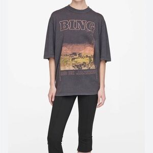 Anine Bing Caden Rio de Janeiro Tee. Size L.